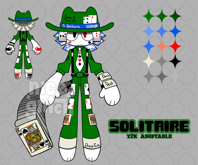SOLITAIRE Reference Sheet