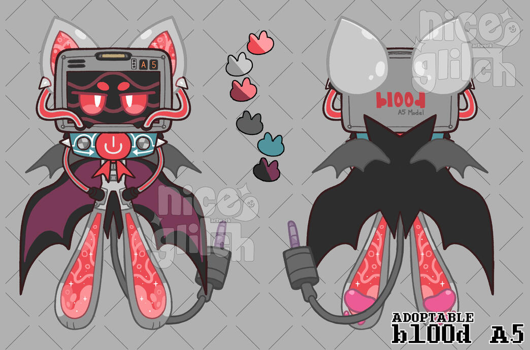 BLOOD A5 Reference Sheet