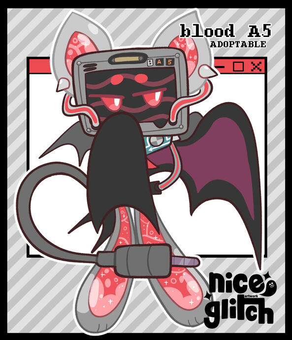 BLOOD A5 Full Body Artwork