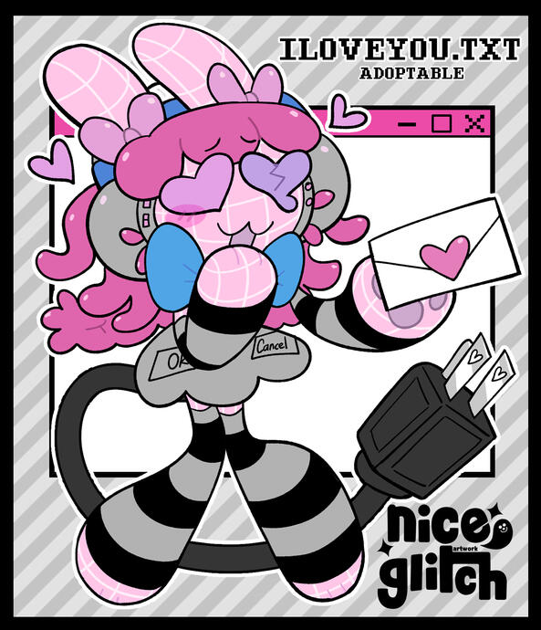 ILOVEYOU.TXT Full Body Artwork