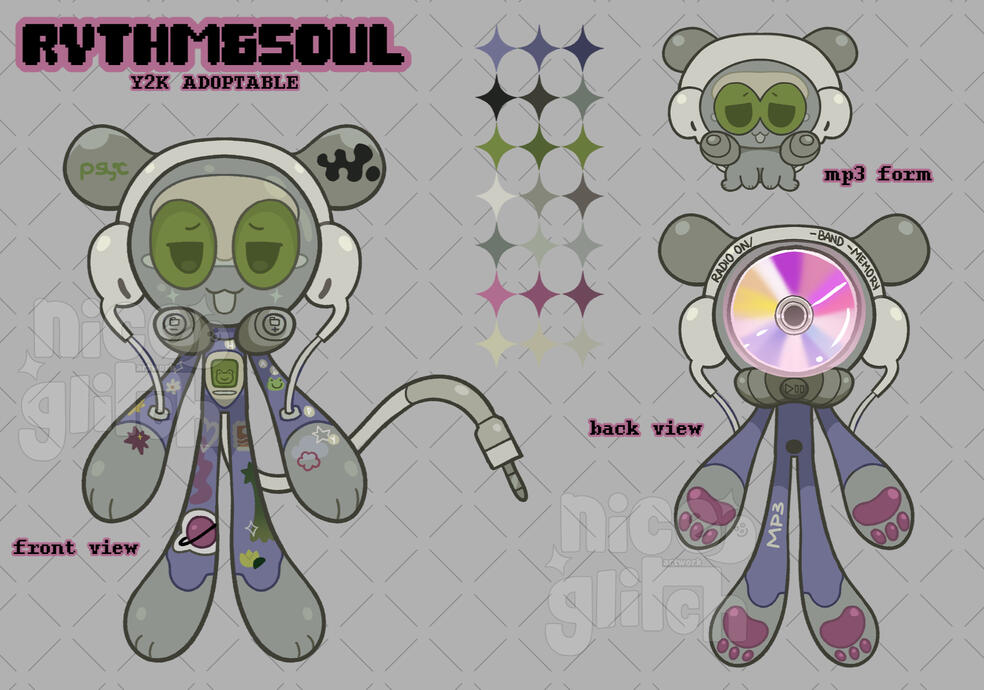 RYTHM&amp;SOUL Reference Sheet
