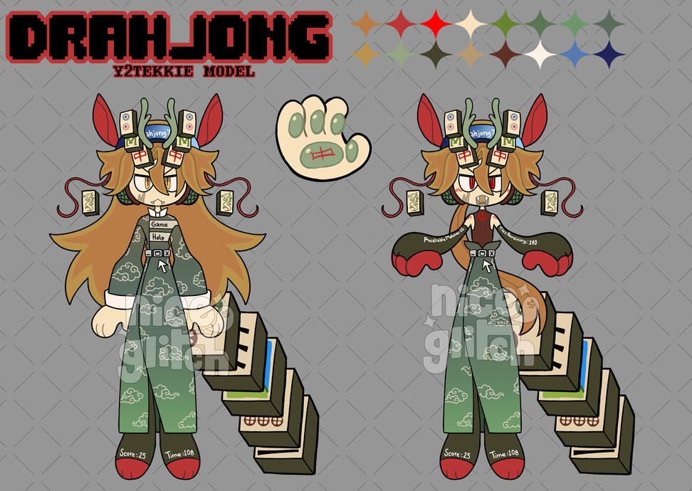 Drahjong Reference Sheet