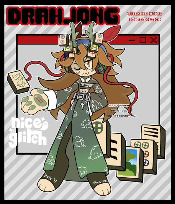 Drahjong Full Body Artwork