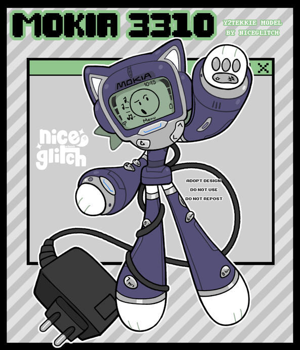 MOKIA 3310 Full Body Artwork