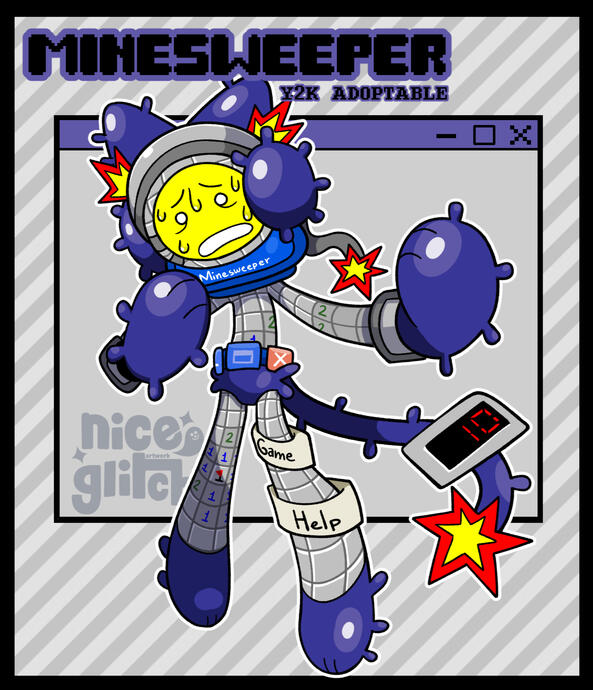MINESWEEPER Full Body Artwork