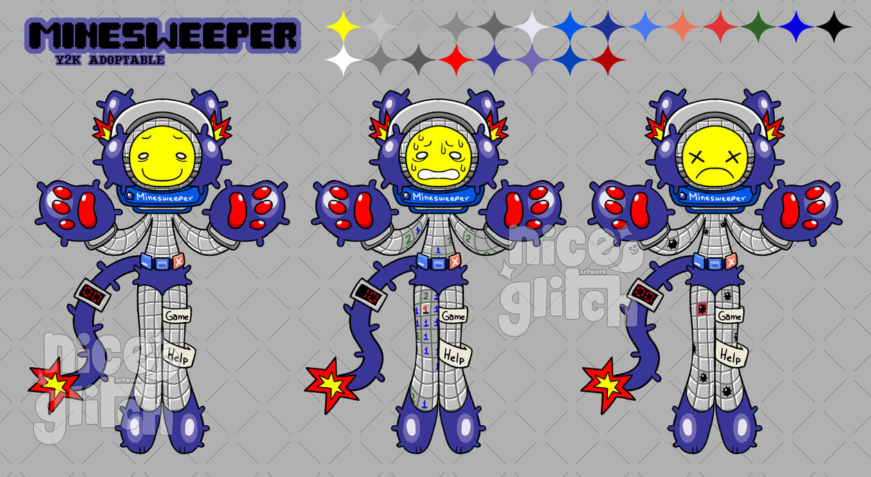 MINESWEEPER Reference Sheet